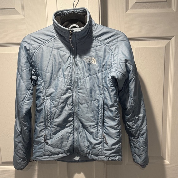 The North Face Sky Blue Quilted Jacket